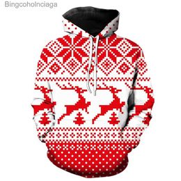 Women's Hoodies Sweatshirts Santa Claus Christmas Tree Men's Hoodies 3D Printed With Hood Jackets Cool Sweatshirts Oversized Pullover Teens Tops StreetwearL231011