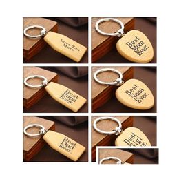 Jewelry Rings Jewelry Ever Keychain Dad Papa Grandpa Love You More Key Chain Car Handbag Keyfob Family Creative Gifts Drop Delivery 20 Dhegw