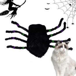 Cat Costumes Dogs Spider Costumes Adjustable Spider Cosplay With Scary Furry Legs Dog Cat Apparels For Theme Party Halloween Party Po 231011