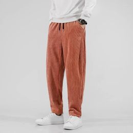 Men's Pants Corduroy Men Summer Outdoor Sweatpants High Quality Streetwear Trousers 2023 Fashion Jogging Plus Size M-5XL