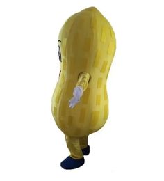 2024 Halloween peanut Mascot Costume High quality Cartoon earthnut theme character Carnival Festival Fancy dress Xmas Adults Size Birthday Party Outdoor Outfit