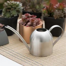 Sprayers Stainless Steel Watering Pot Gardening Potted Small Watering Can Indoor Succulent Long Watering Flower Kettle 500ml #CW 231010