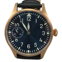 IWC Luxury Mechanical Watch Customised Concise Wrist Santous Dafei Eta6497 44mm11mm Movement Tin Bronze Luminous Waterproof Sapphire g Cwsu