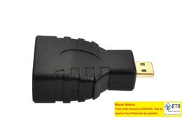 HDTV Female to Micro HDTV Type D Male Adapter Converter Connector HD TV Camera 1000pslot ZZ