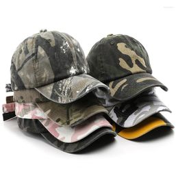 Ball Caps Unisex Camouflage Baseball Cap Women Men Snapback Outdoor Sport Trucker Sunshade Sun Hat