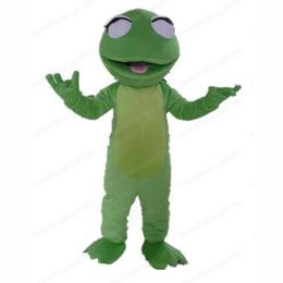 Halloween cute frog Mascot Costumes Simulation Top Quality Cartoon Theme Character Carnival Unisex Adults Outfit Christmas Party Outfit Suit