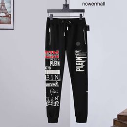 Sweatpants GOTHIC Pants Plein Couple 84203 Philipps Mens Womens pp Sports Luxury Designers BEAR Drawstring Joggers JOGGING Brand Clothing TROUSERS STONES HGGV