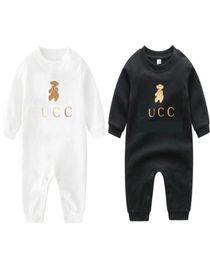 Newborn Baby Sets Boys Girls Clothes Cartoon 100 Cotton Long Sleeve Jumpsuits Infant Rompers Casual Baby Clothing287F1369821