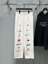 Designer Men's Plus Size Pants with Various Printing Elements Plus Size Casual Pants Fashion Trend Brand Men's and Women's Guard Pants