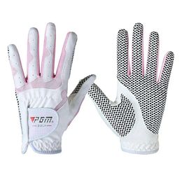 Five Fingers Glove's Golf Gloves Left Hand Right Sport High Quality Nanometer Cloth Breathable Palm Protection 231010