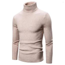 Men's Sweaters Winter Thick Warm Sweater Men Turtleneck Slim Fit Pullover Classic Brand Casual Male Knitwear