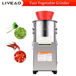 Commercial Hotel Restaurant Electric Fruit Vegetable Mincer Cutter Cutting Machine