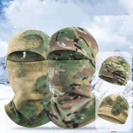 Berets Bike Cycling Bonnet Hats Running Jogging Keep Warm Winter Camouflage Windproof Beanies Cap Women