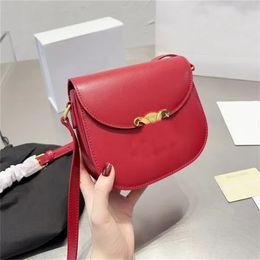 2024Women's Crossbody Vintage Handbags Underarm Real Leather Shoulder Teen Ladies Designer Bag the Totes Purse Wallet