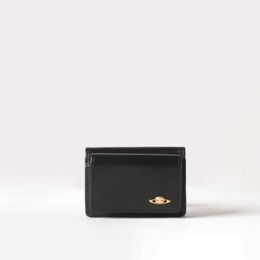 Wallet Women Cardholder Leather Card Bag Ladies Designer Wallet Purse Solid Color Handheld Tri-fold Wallets