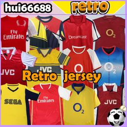 1997 2006 Retro soccer jerseys gunner HENRY Fabregas 1997 98 99 2000 02 03 04 05 06 HIGHBURY 2014 20th FOOTBALL BERGKAMP PIRES Men Football Shirts Uniforms