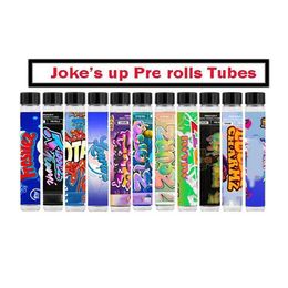 Empty Jokes UP king size PREMIUM pre roll glass tube mix Flavours moonrock joint glass tube pack
