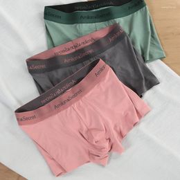 Underpants 2023 Men's Underwear Breathable Non-trace Antibacterial Mid-waist