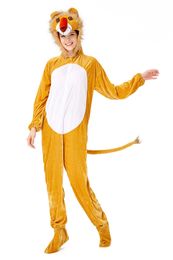 Nowy przylot Naughty Lion Halloween Costume Animal Cosplay Party do scenicznej wydajności AST383189