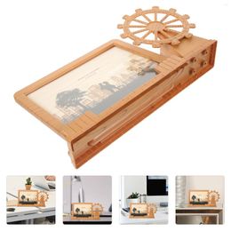 Frames Picture Display Holder Decor Unique Ferris Wheel Design Po Frame Pvc Tabletop Home Desktop Child