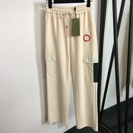 Personalidade calças de carga bolso designer das mulheres calça hip hop calças soltas ao ar livre estilo rua feminino carga pant