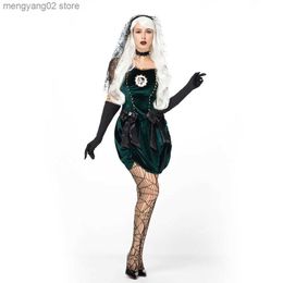 Theme Costume Ghost Bride Come Women Halloween Comes for Women Vampire Cosplay Come T231011