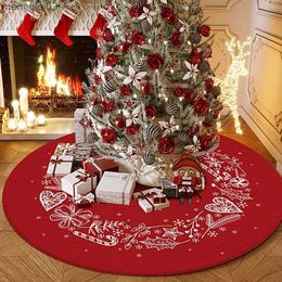 Christmas Decorations Handmade Living Room Round Area Rug Festive Decoration Christmas Carpet Sofa Coffee Table Mat Non-slip High Quality New Creative