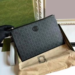 Herren-Geldbörse, Kartenhalter, Designer-Bao Gong Wenbao Laptop-Handtasche, Damen-Geldbörse aus Segeltuch, kleine Luxus-Handtasche, Umhängetasche, Biene, Schlange, Graffiti-Ledertasche