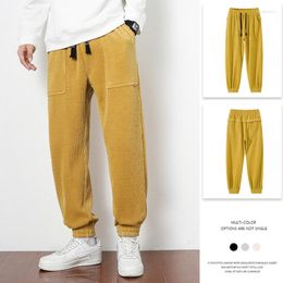 Men's Pants 2023 Autumn Winter Corduroy Sweatpants Men Baggy Joggers Fashion Streetwear Loose Casual Harem Cargo Plus Size 7xl 8xl