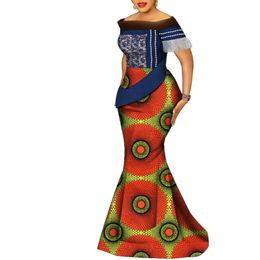 Fashion African Dresses for Women Dashiki Outfits for Wedding Elegant Lady African Party Evening Gowns African Boubou WY10327