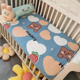 Cloth Diapers 5 Layers Cartoon Baby Washable Changing Pad Size 50x70CM born Waterproof Pad Portable Foldable Compact Nappy 231006