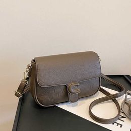 Bags Store Outlet Bags Women's 2023 New Crossbody designer Trend Letter Lock Buckle Shoulder Small Bag Girl