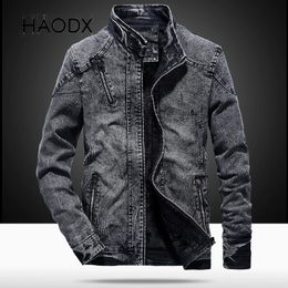 Mens Jackets Jacket AutumnWinter Korean Edition Fashion Cotton Slim Fit Vintage Denim Coat Clothing Youth 231010