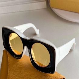 White Black Yellow Sunglasses Design Sepical Fashion Sun glasses Eye Wear with Box324S