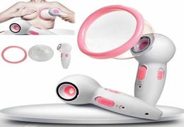 Portable Far Infrared Heating Therapy Breast Enhancement Enlargement Massager Vacuum Suction Breast Massager Pump Cup Enhancer Che1043442