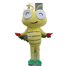 2024 Halloween Insect Mascot Costumes Simulation Top Quality Cartoon Theme Character Carnival Unisex Adults Outfit Christmas Party Outfit Suit