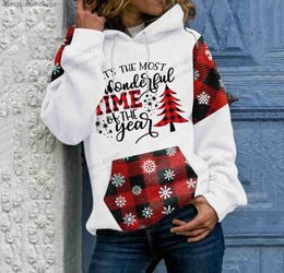 Women's Hoodies Sweatshirts Christmas Tree Hoodie Men Women Fashion Oversized Hoodies Snowflake Unisex Sweatshirt Coat Women Sweats Christmas ClothesL231011