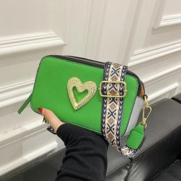 Evening Bags Designer Crossbody Bag For Women Casual Handbag Purse Travel 10 Colours Pu Leather Ladies Embroidery Strap Shoulder