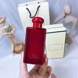 Designer Perfume Women Red Bottle Perfume Scarlet Poppy 3.4oz Natural Ingredients Cologne France 100ml Fast Shipping