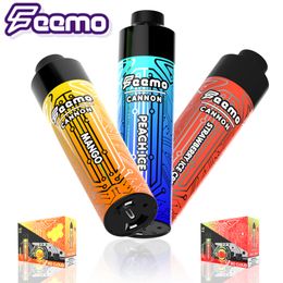 Vaporizzatore vape usa e getta Spedizione originale in Germania Feemo Cannon Sigaretta elettronica usa e getta grande nuvola prezzo all'ingrosso con 0,8% nic e-juice miglior prezzo