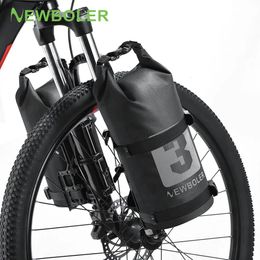 Outdoor Bags BOLER Portable Waterproof Bike Fork Bag 3L 7L Electric Scooter Bicycle Front 231011