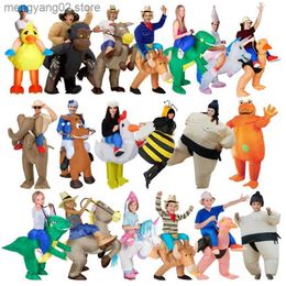 Theme Costume Holiday Carnival Come Women Dinosaur table Come Funny Party Dress Animal Cosplay Halloween Come For Kids T231011