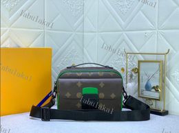 M46688 S Lock high quality women men shoulder crossbody bags luxury top quality small purse fashion leather designer shopping bag handbags wallet mobile phone bag