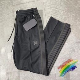 Pants Men Women 1 High Quality Embroidered Sweatpants Black Straight Trousers2555