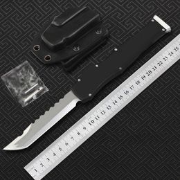 High Quality MIKER CNC knives felhunter Knife single D2 Blade Aluminum Alloy Handle Tactical knife Survival gear knives EDC tools