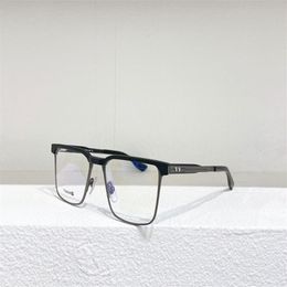 Senator Square Eyeglasses Gunmetal Frame Clear Lens 137 Men Vintage Optical Full Frames glasses Fashion Sunglasses Frames Eyewear 231T