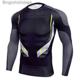 Men's Thermal Underwear Winter Top Quality New Thermal Underwear Men Underwear Tops Compression Causal Sweat Quick Dry Thermo Underwear Men ClothingL231011