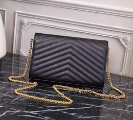 Evening Bags 2023 Fashion Designer Women's Luxury Chip Shoulder Bag Chain Messenger Envelope Classic Flap