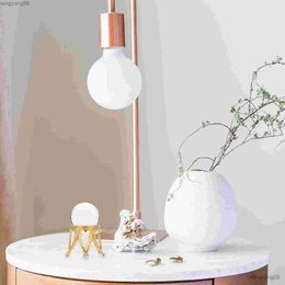 Other Festive Party Supplies Crystal Base Sphere Egg Mini Stands Marblestone Easter Decoration Tripod R231011