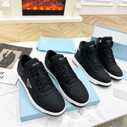 Men Women Americas Cup Leather Sneakers High Quality Patent Leather Flat Trainers Black Mesh Lace-up Casual Shoes Outdoor Runner Trainers High top Sport Shoes Box